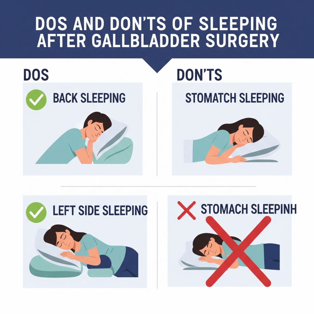 Common Mistakes to Avoid While Sleeping Post-Surgery
